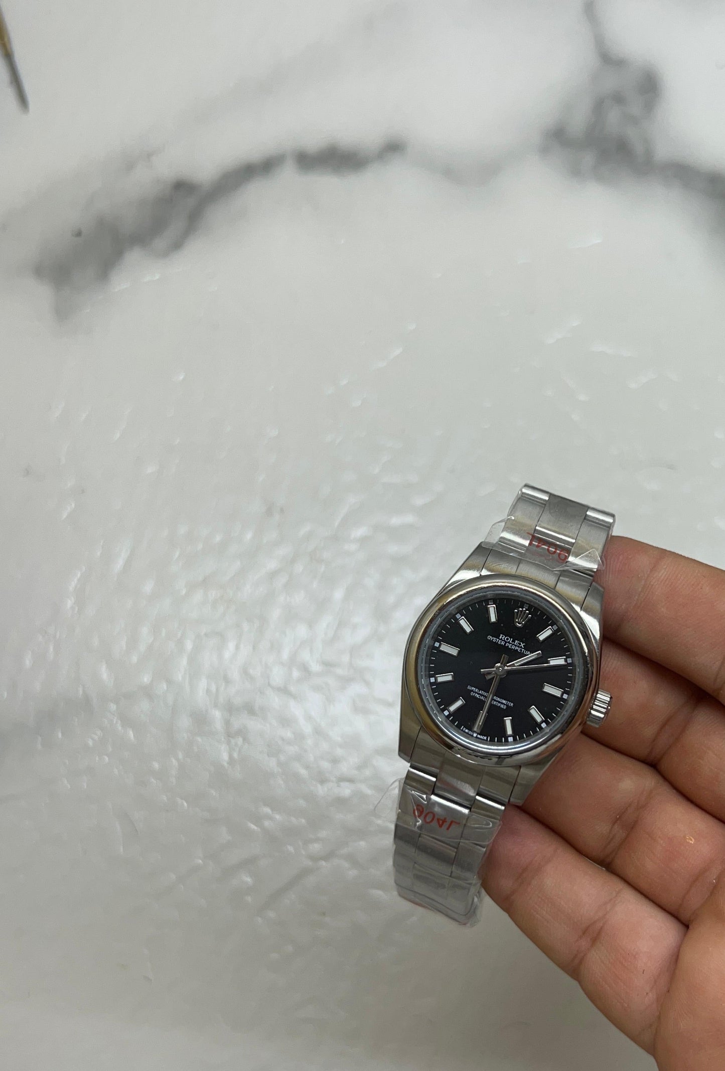 Oyster perpetual nero lady