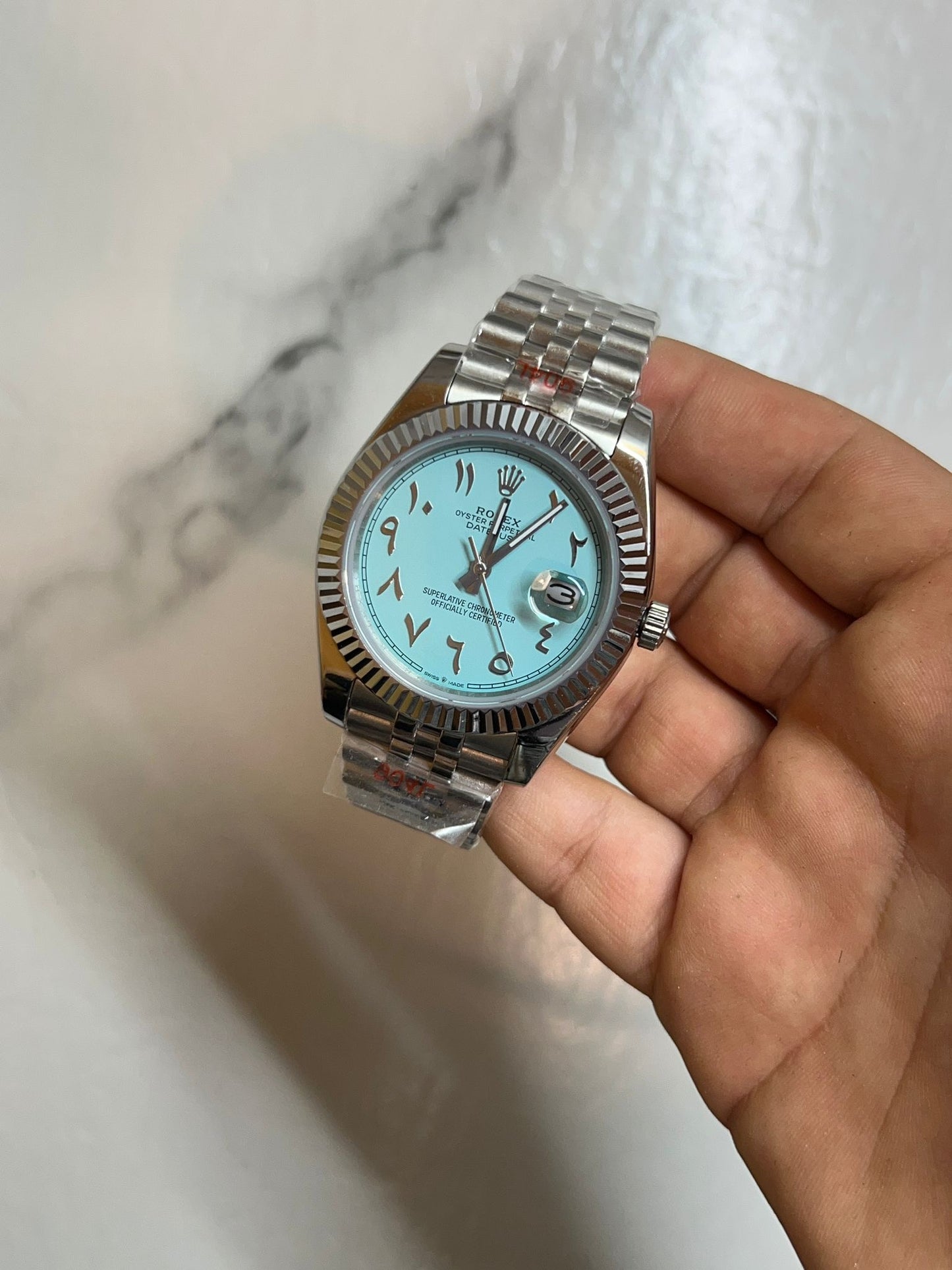 Datejust tiffany arabic