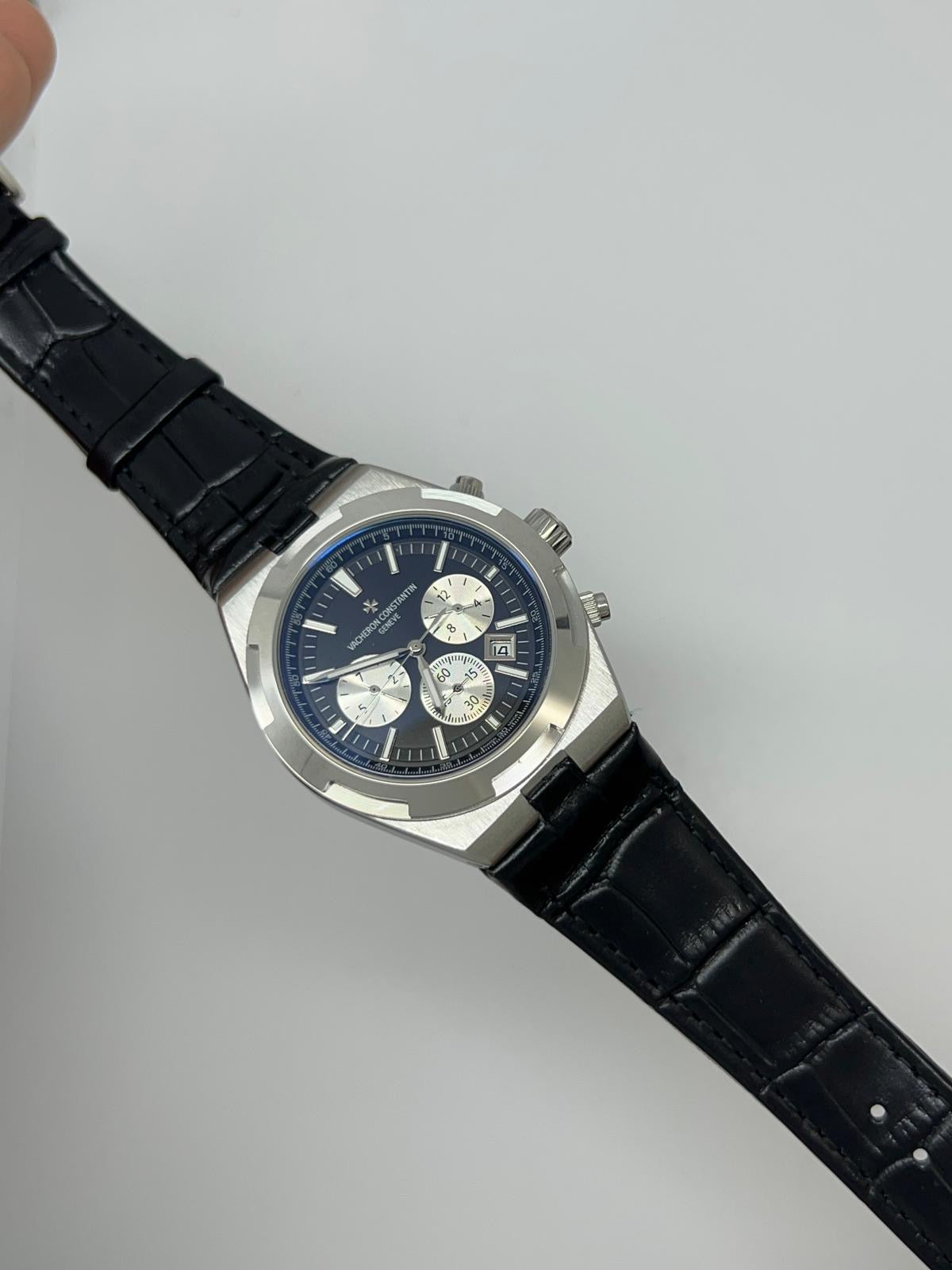 Vacheron crono in pelle