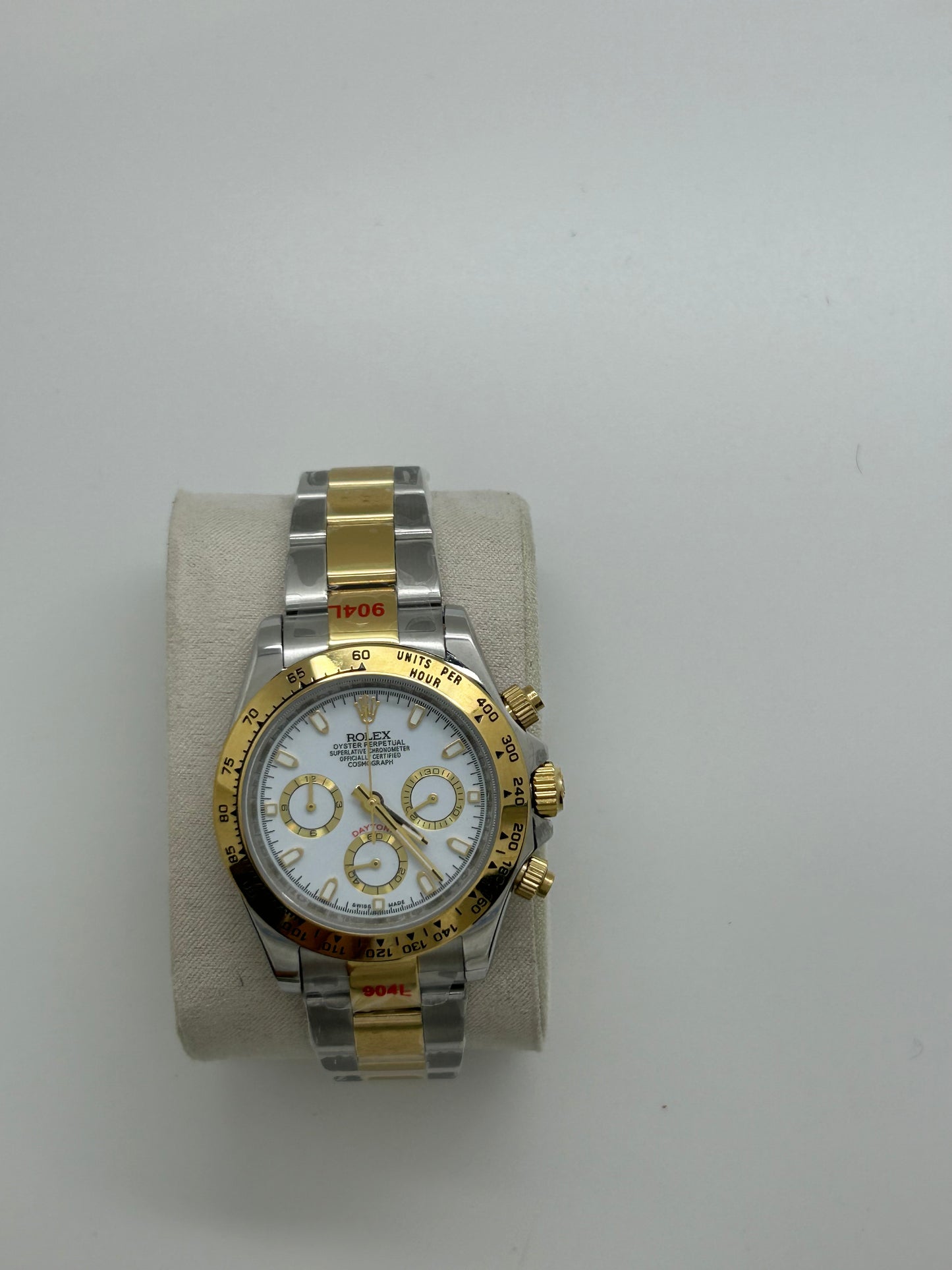 Daytona acciaio e oro bianco