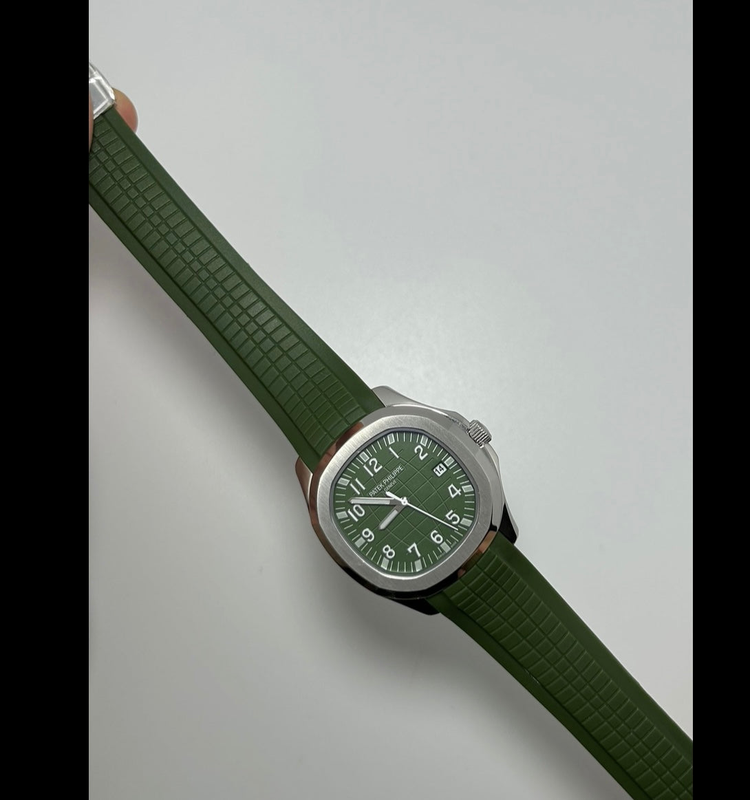 Acquanaut verde cassa acciaio