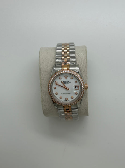 Datejust madreperla acc e oro rosa