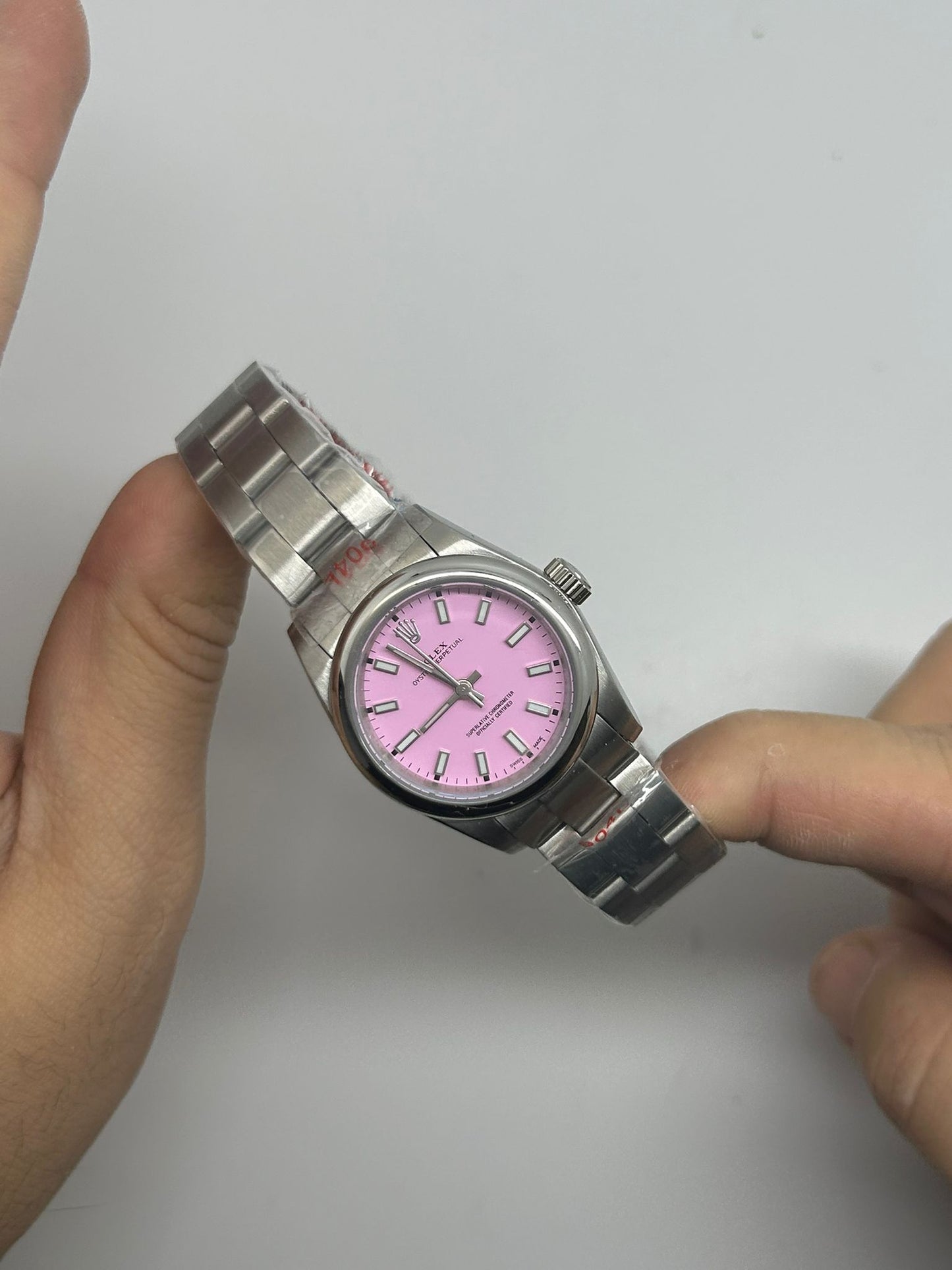 Oyster perpetual lady fucsia