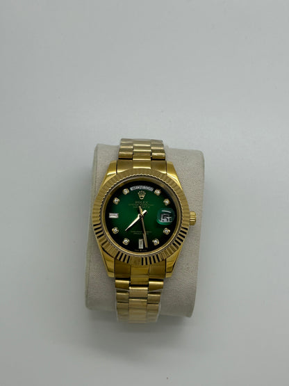Day date green