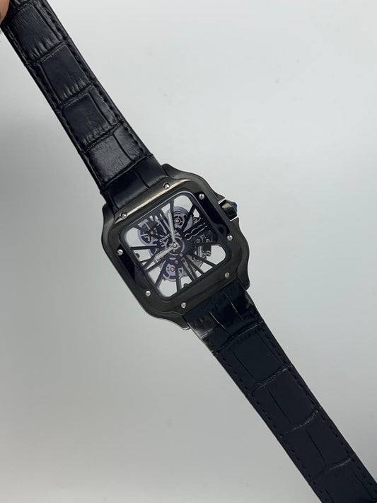 Santos skeleton in pelle