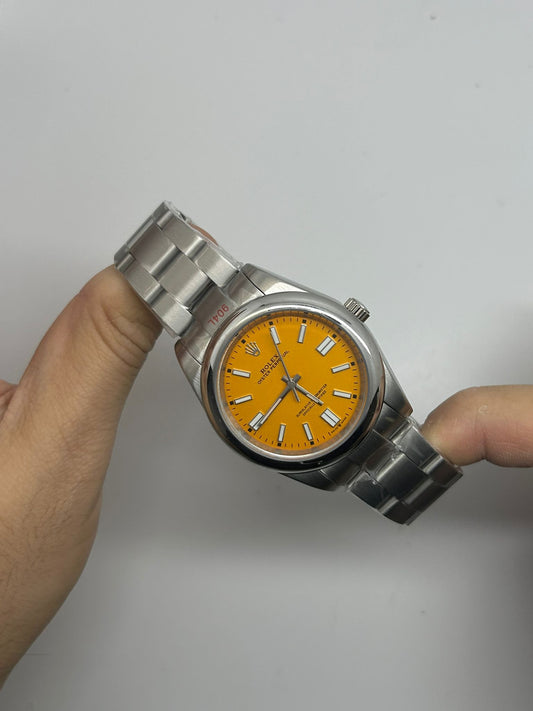 Oyster perpetual giallo